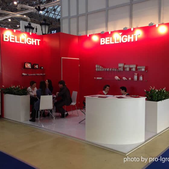 Стенд Bellight на выставке Interlight Russia