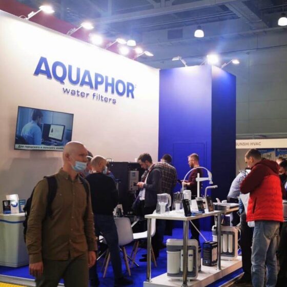 Выставочный стенд Aquaphor от компании Lgroup