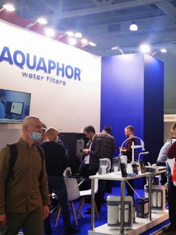 Выставочный стенд Aquaphor от компании Lgroup