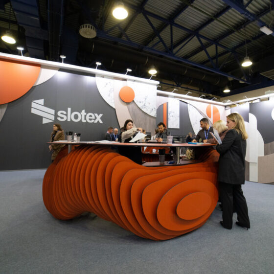 Стенд Slotex для выставки Мебель 2022