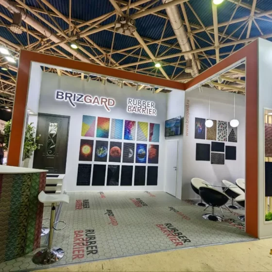 Выставочный стенд Brizgard RubberBarrier на HouseHold-Expo 2023