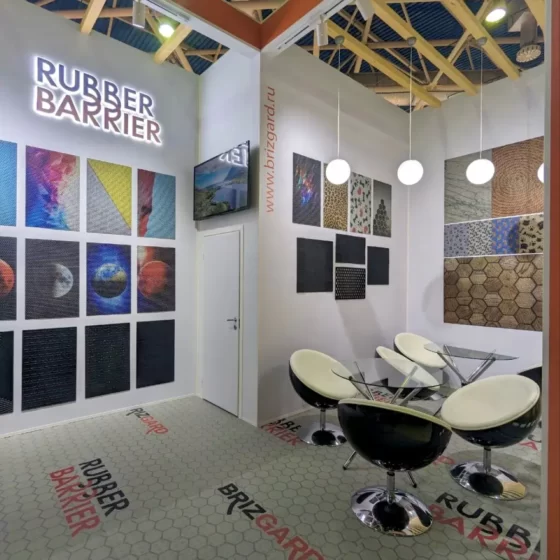 Выставочный стенд Brizgard RubberBarrier на HouseHold-Expo 2023